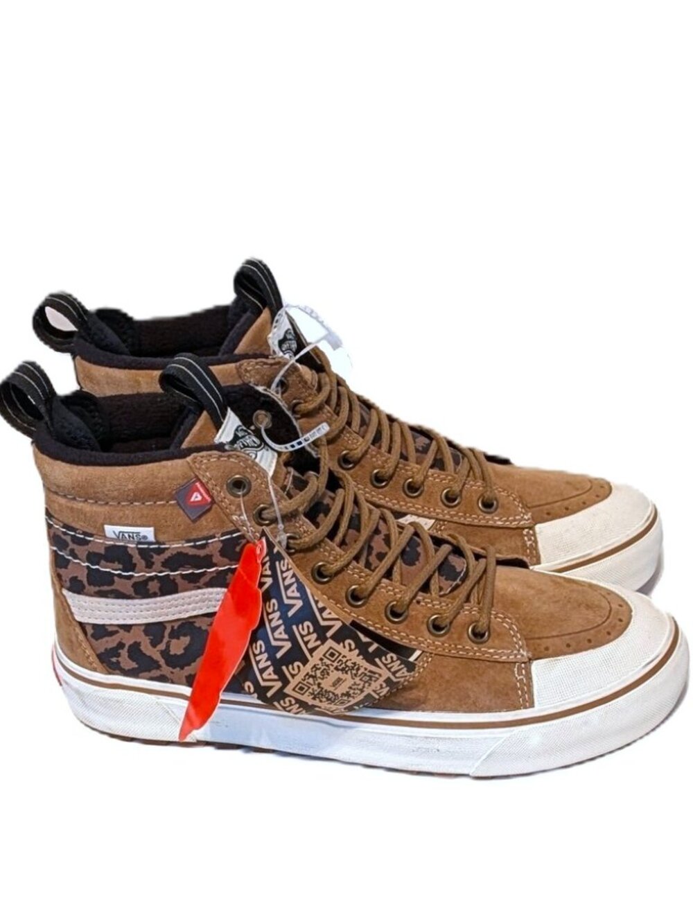 NWT Vans "Chipmunk Leopard" Sk8-Hi MTE-2 sneakers SZ 9.5